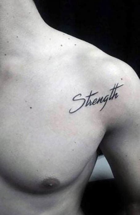 Small Shoulder Tattoo Male