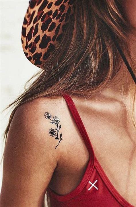 Small Shoulder Tattoos For Ladies