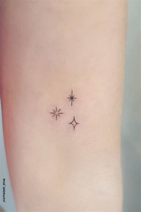 Small Stars Tattoo Designs