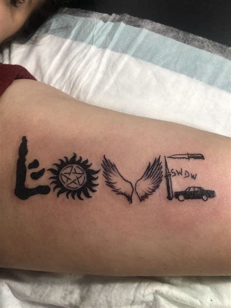 Small Supernatural Tattoos
