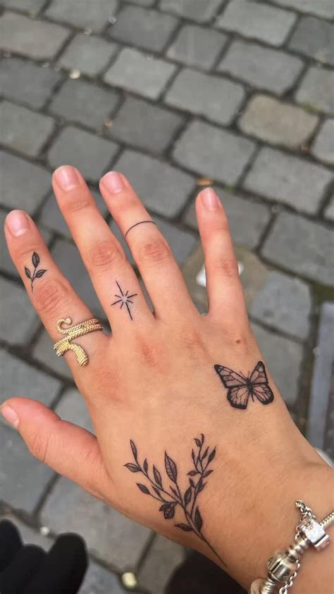 Small Tattoo Ideas Hands