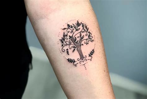 Small Tattoo Ideas Tree