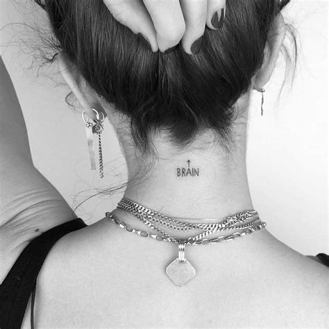 THE Small Tattoo on Neck Collection You Need NOW! Pagina