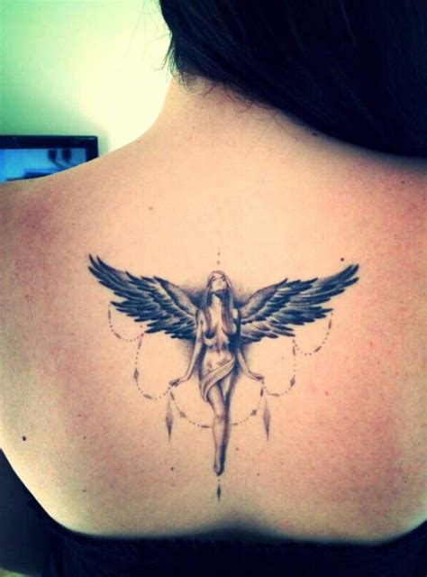 Small Angel Tattoo Bing images Angel tattoo for women
