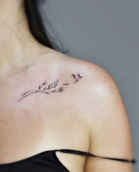 Small Tattoos On Shoulder For Female
