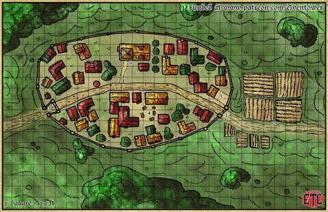 30 Dnd Small Town Map Maps Database Source