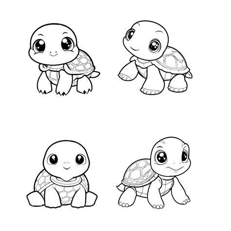 Small Turtle Coloring Pages