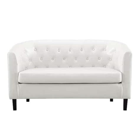 Small White Loveseat