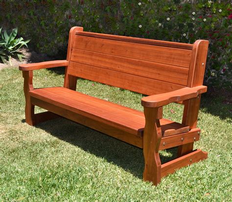 Small Wood Bench