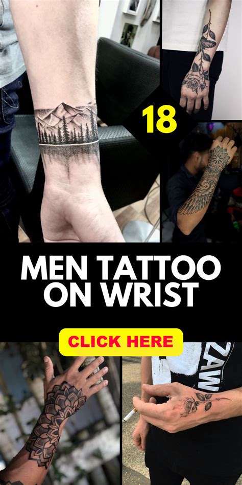 Small Wrist Tattoos For Guys