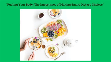 Smart Dietary Changes