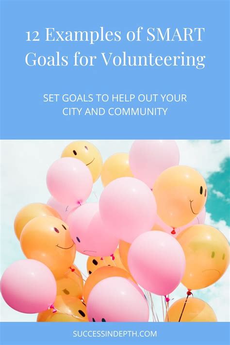 Smart Goals For Volunteer Program