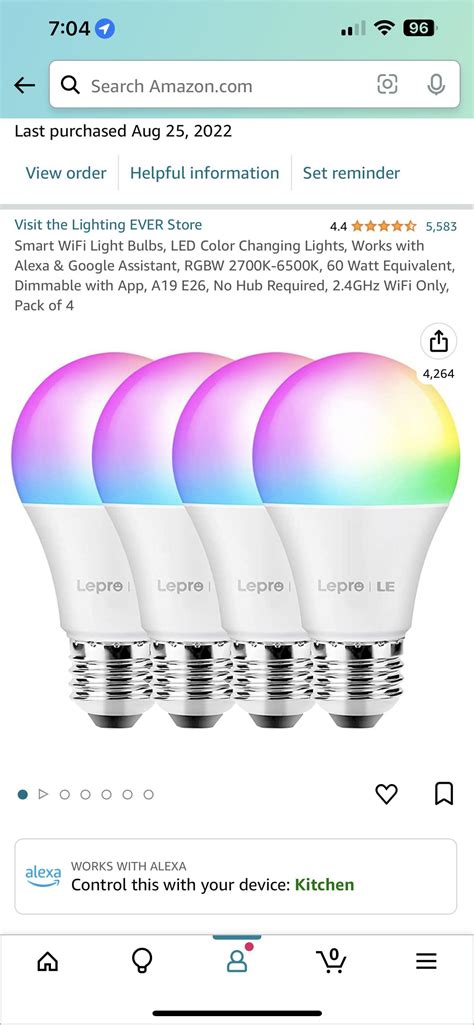 Upgrade Your Home with Smart Life App Compatible Light Bulbs for Convenient Lighting Control