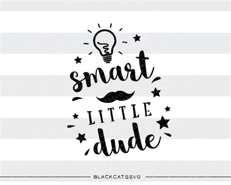 Download Smart Little Dude SVG File - SVG Design Cut Files