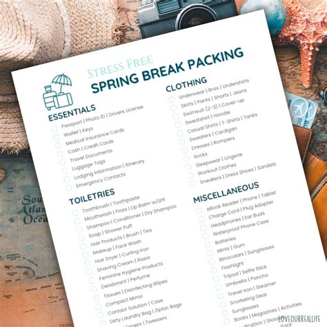 Smart Packing for Spring Break