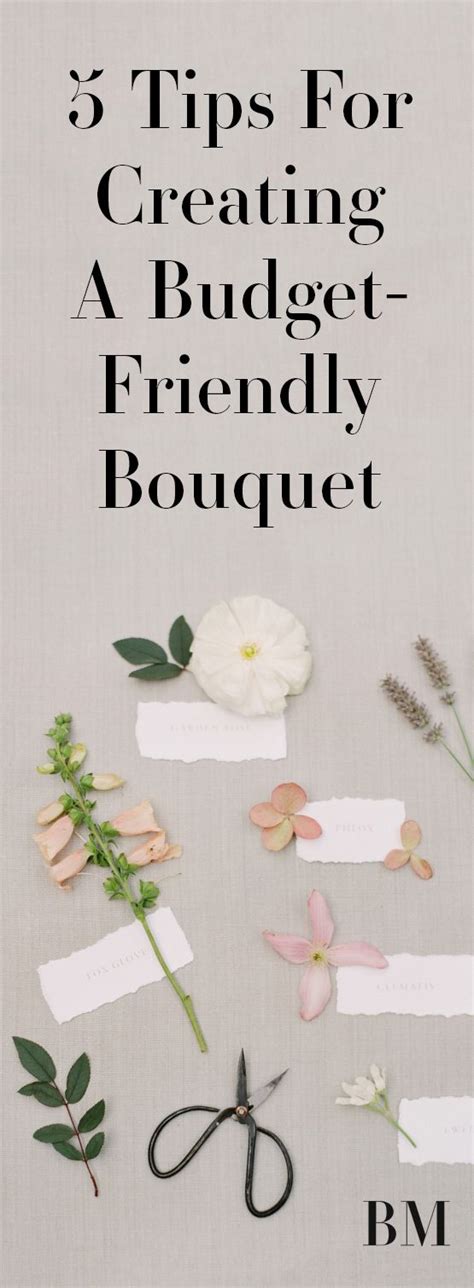 Smart Tips for a Budget-Friendly Bouquet