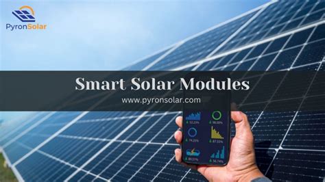Smart solar panel modules hack