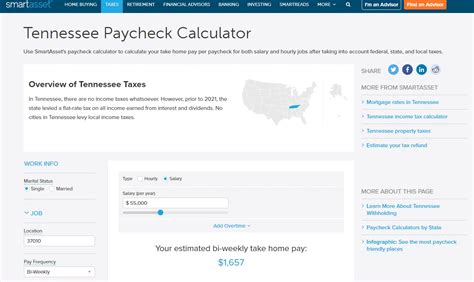 Smartasset Paycheck Calculator