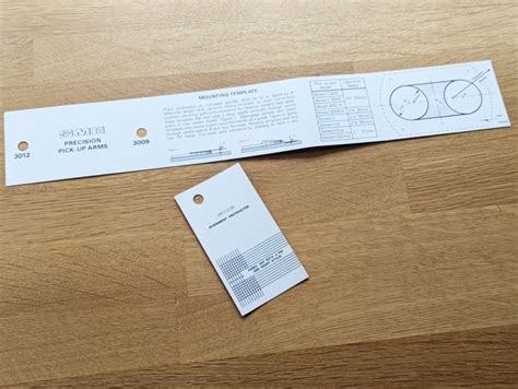 Sme 3009 Mounting Template