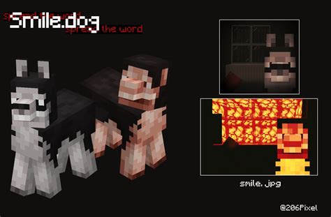 Smile Dog Minecraft