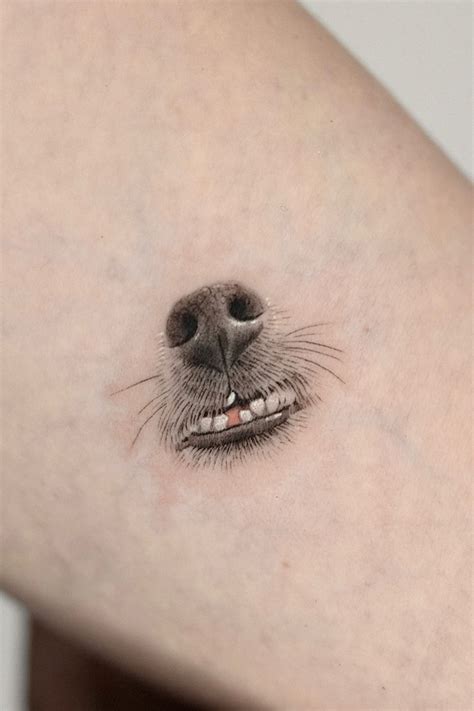 Smile Dog Tattoo