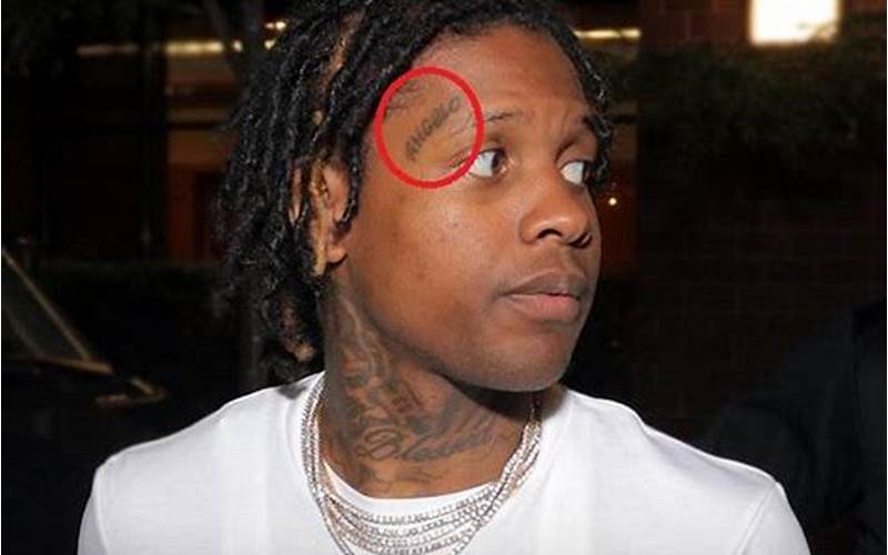 Smiley Face Tattoo Lil Durk