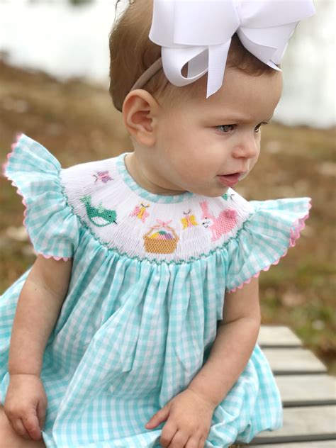 Smocked Easter Bubble