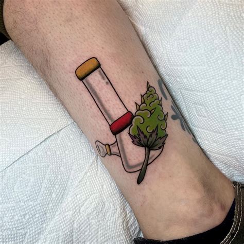 Smoke 420 Tattoo Designs