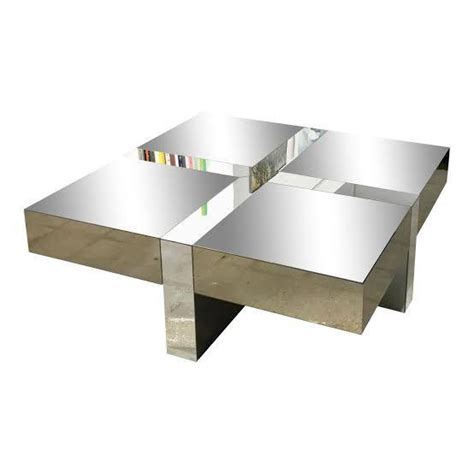Smoked Mirror Coffee Table
