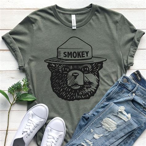 Get Your Style On With Smokey The Bear Graphic Tee