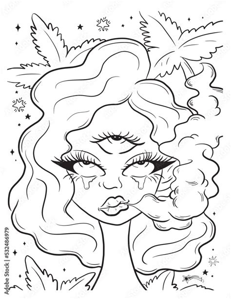 Smoking Coloring Pages