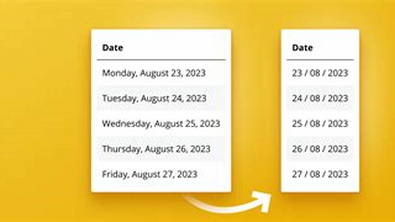 Smooth Calendar Time Format