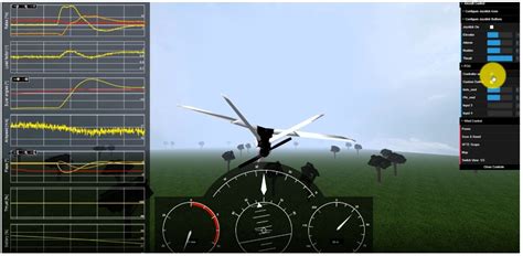 Smooth Flight Control in Simulators