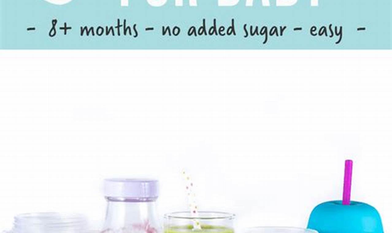Smoothie Recipes For 6 Month Old