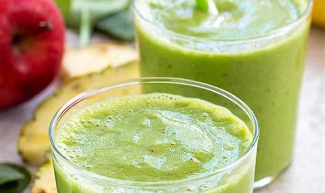 Smoothie Recipes Healthy With Spinach