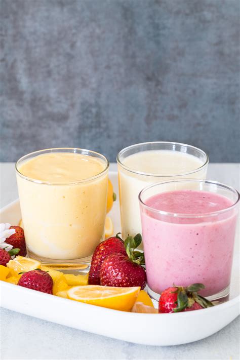 10 Smoothie Recipes With Vanilla Yogurt