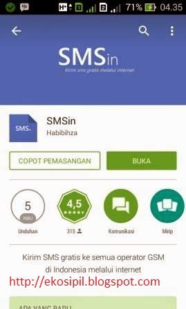 Sms Gratis Internet Ke Hp