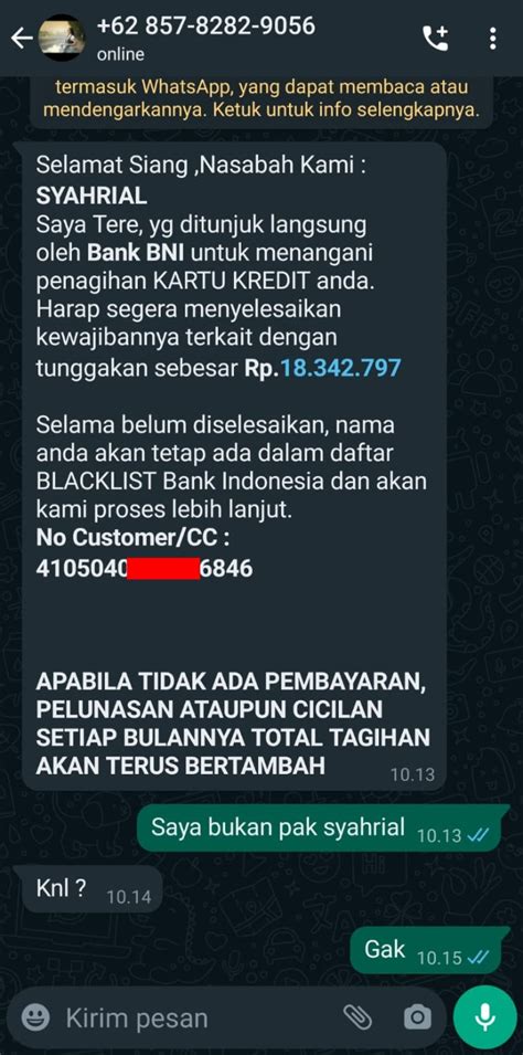 Sms Penagihan Angsuran