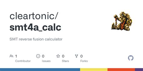 Smt4a Fusion Calculator