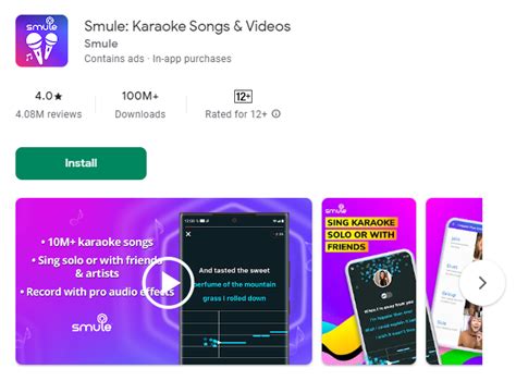 Smule Aplikasi Karaoke Android Terbaik Offline