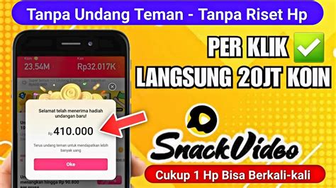 Download Aplikasi Snack Video Penghasil Uang di Indonesia: Meraup Keuntungan dari Hobi Mengedit Video