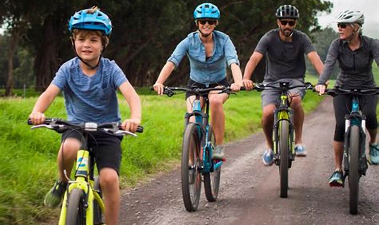 Snacks for family-friendly bike rides and trails