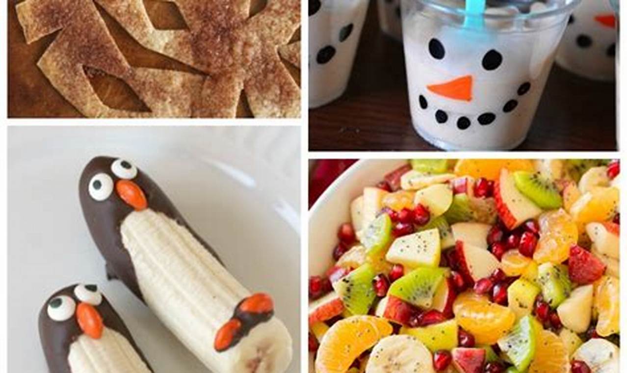 Snacks for winter vacations with kids
