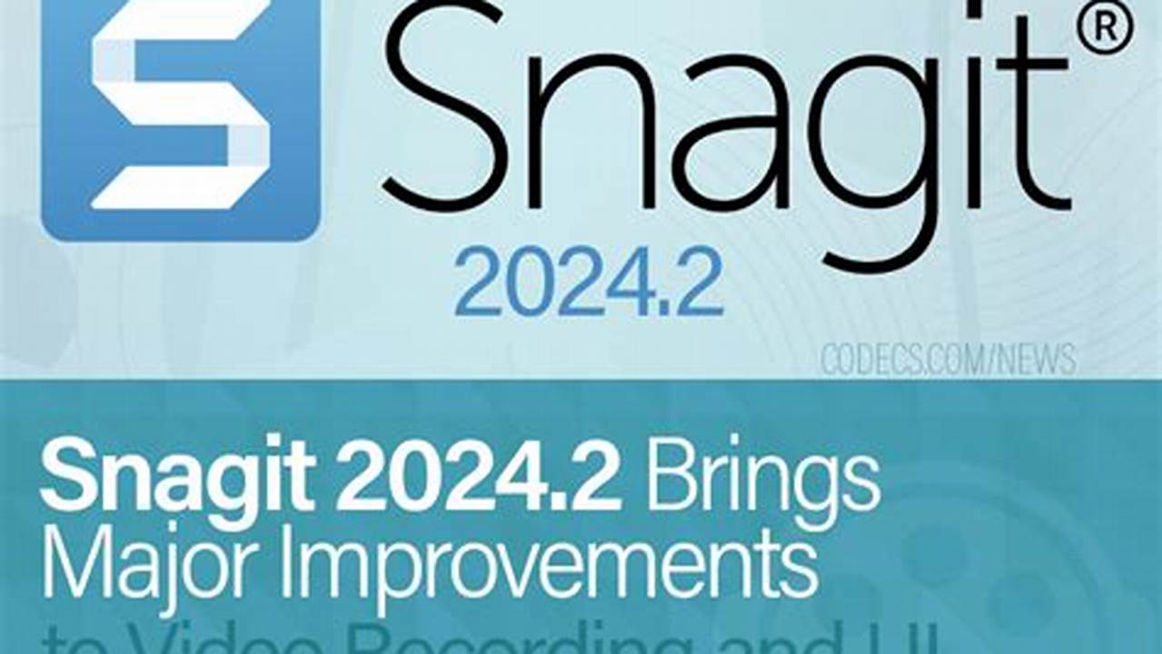 Snagit 2024 Compatibility