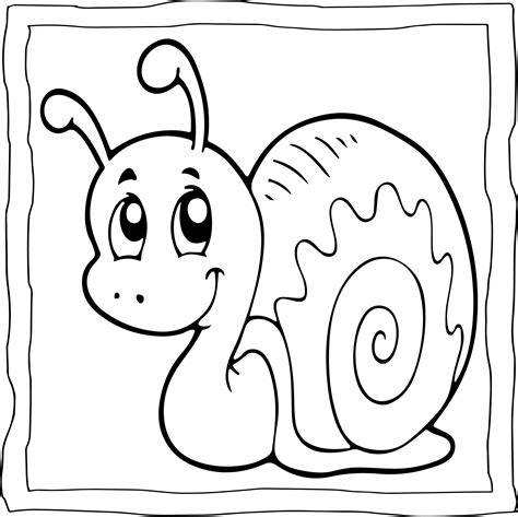 Snail Color Page