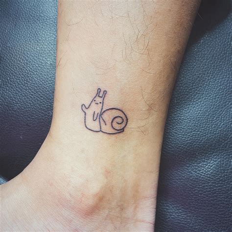 Snail From Adventure Time Tattoo