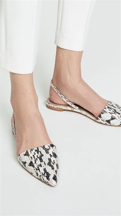 Step Up Your Style: Shop Snake Print Flats Today!