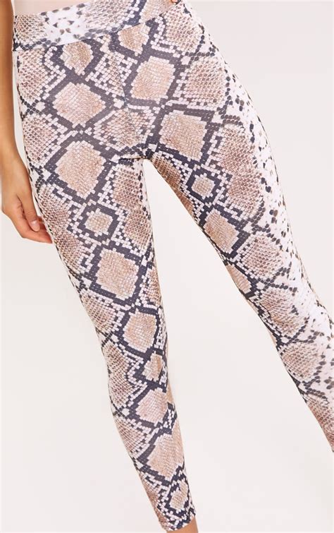 Get Sssassy with Our Snake Print Leggings: Shop Now!