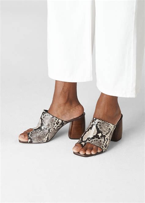 Stylish Snake Print Mules: Elevate Your Fashion Game Now!