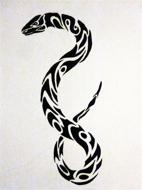 12 Awesome Tribal Snake Tattoos Only Tribal